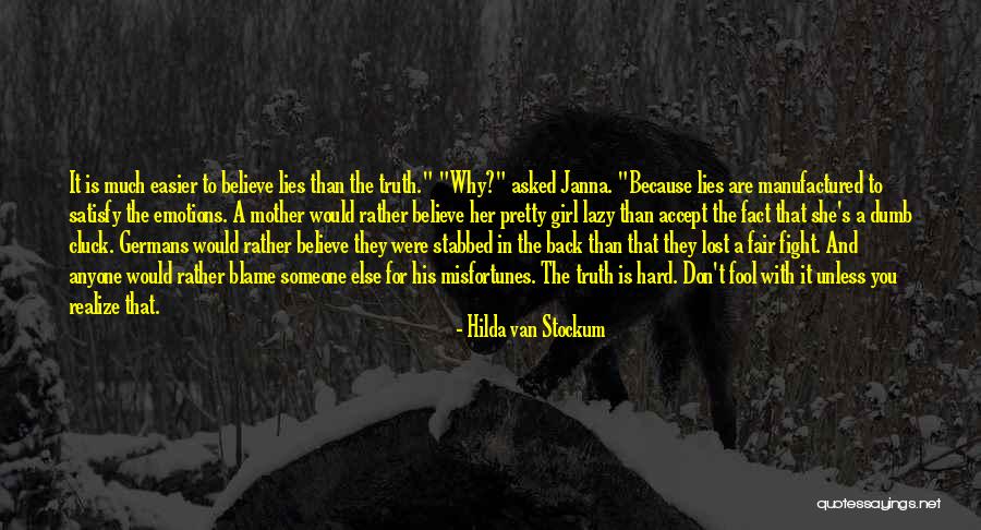 Girl You Lost Quotes By Hilda Van Stockum