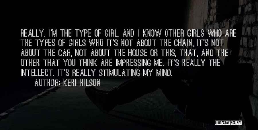 Girl You're On My Mind Quotes By Keri Hilson