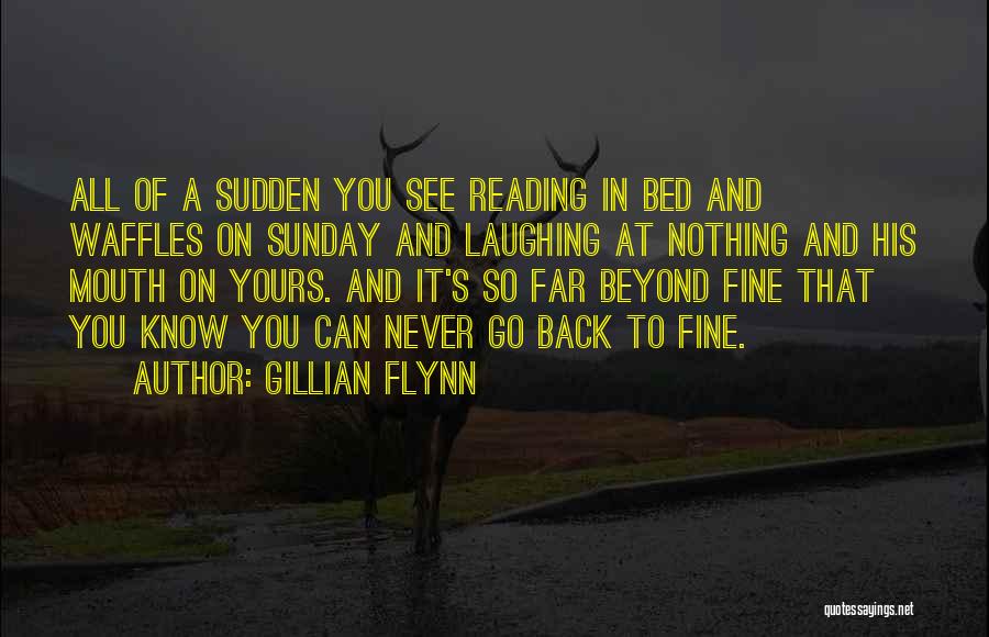 Girl You're So Beautiful Quotes By Gillian Flynn