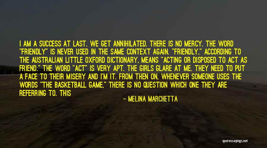 Girls Game Quotes By Melina Marchetta Girls Game Quotes By Melina Marchetta