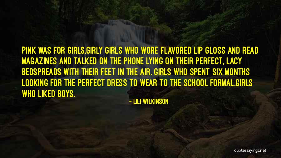 Girly Themselves Quotes By Lili Wilkinson Girly Themselves Quotes By Lili Wilkinson