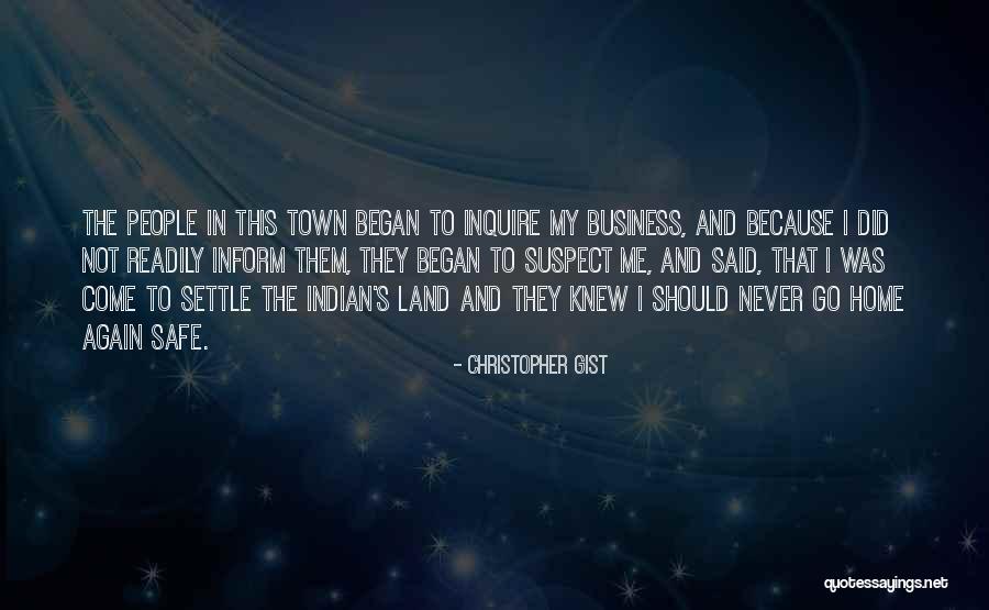 Gist Quotes By Christopher Gist Gist Quotes By Christopher Gist
