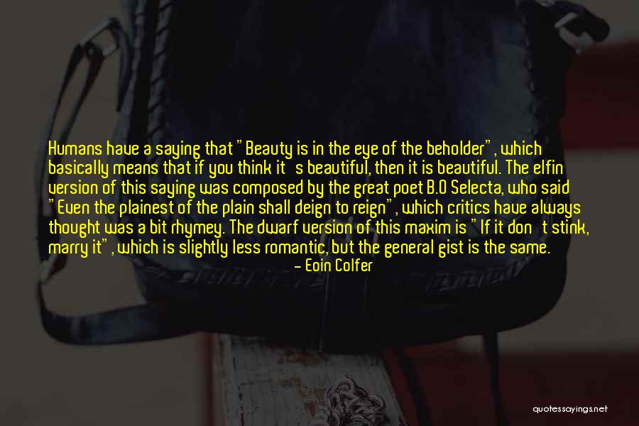 Gist Quotes By Eoin Colfer