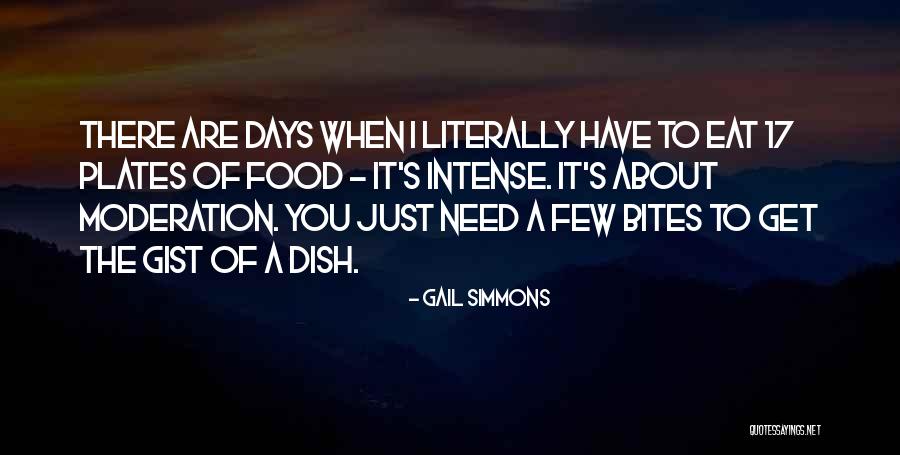 Gist Quotes By Gail Simmons