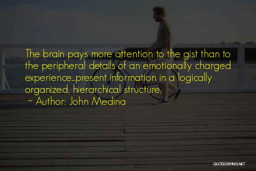 Gist Quotes By John Medina