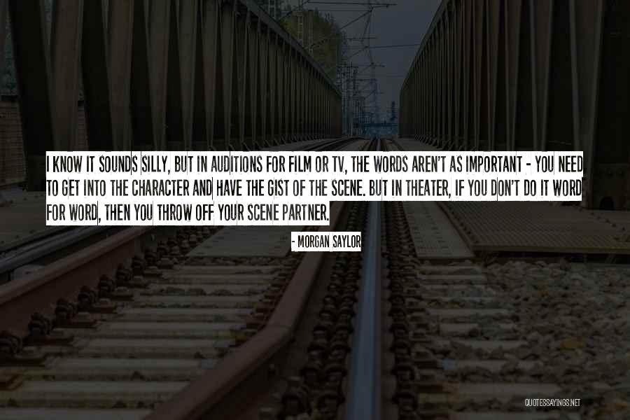 Gist Quotes By Morgan Saylor Gist Quotes By Morgan Saylor
