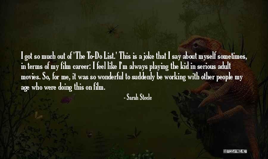 Gitelle Szydlowski Quotes By Sarah Steele Gitelle Szydlowski Quotes By Sarah Steele