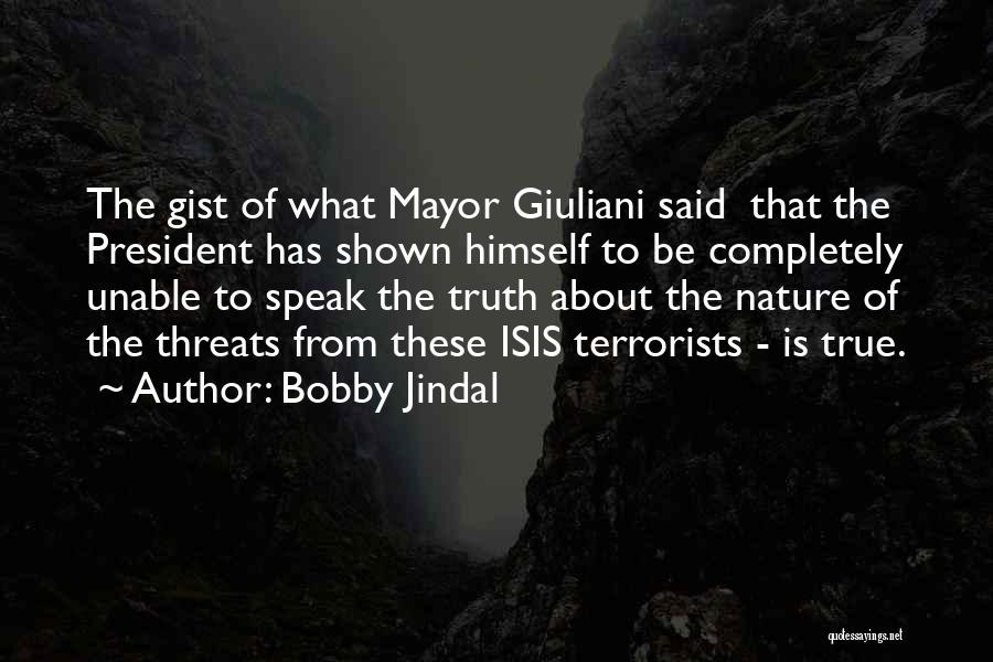 Giuliani Quotes By Bobby Jindal