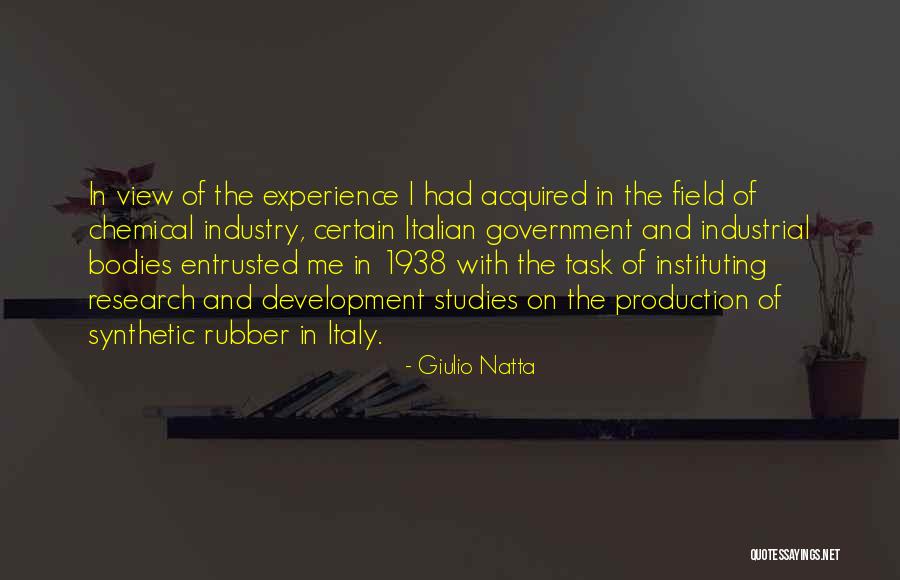 Giulio Natta Quotes 1612720 Giulio Natta Quotes 1612720