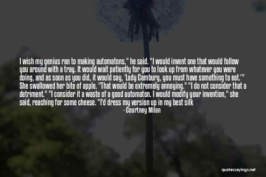 Giunto Sferico Quotes By Courtney Milan Giunto Sferico Quotes By Courtney Milan