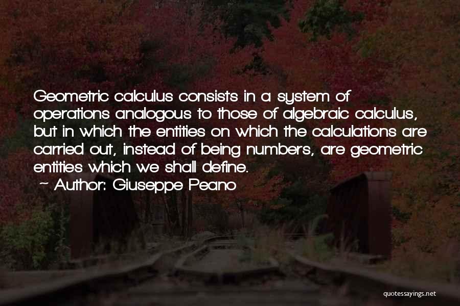 Giuseppe Peano Quotes 164477