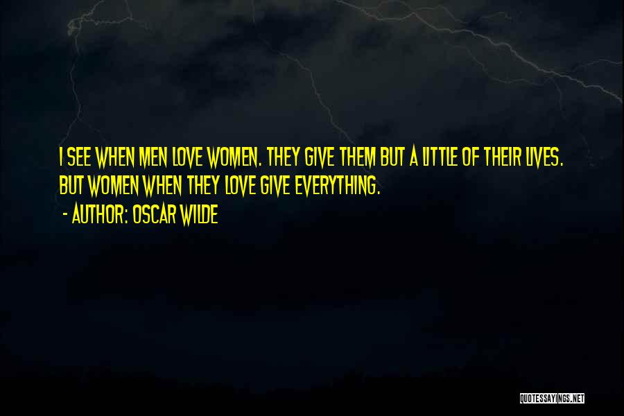Give A Little Love Quotes By Oscar Wilde