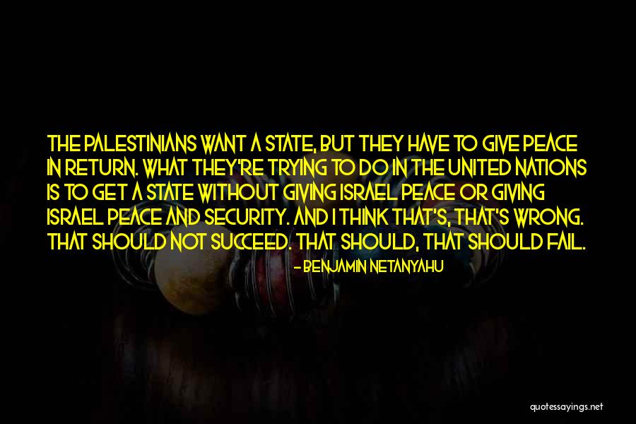 Give And Get In Return Quotes By Benjamin Netanyahu