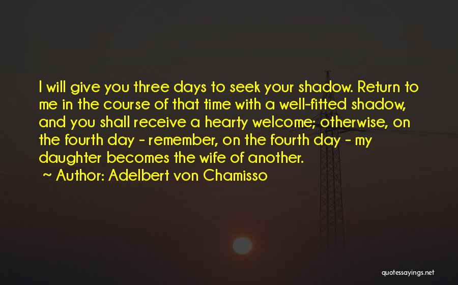 Give And Receive Quotes By Adelbert Von Chamisso