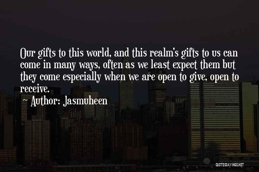 Give And Receive Quotes By Jasmuheen