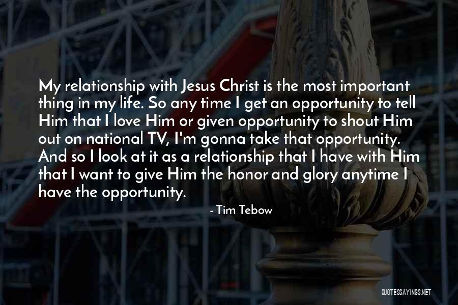 Give And Take In A Relationship Quotes By Tim Tebow