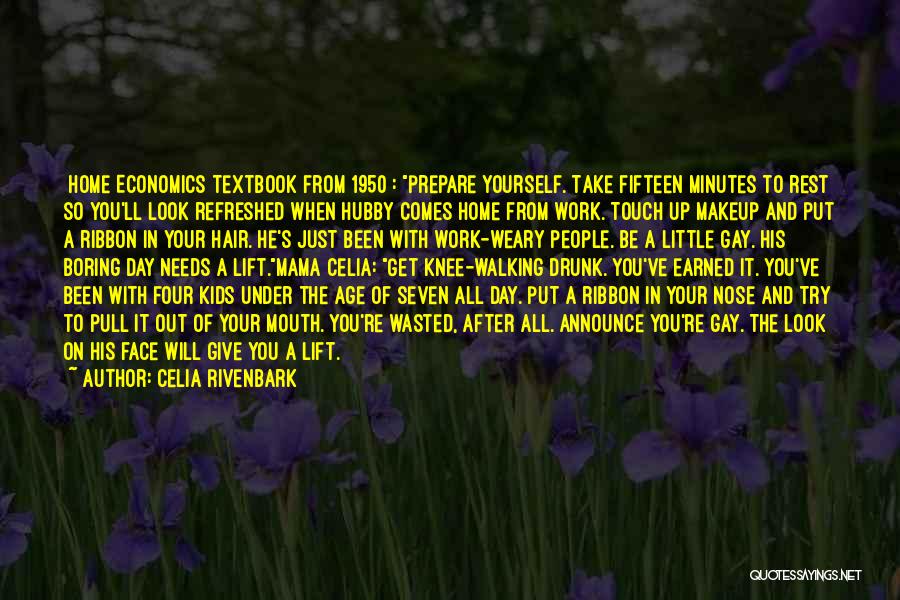 Give And Take Work Quotes By Celia Rivenbark