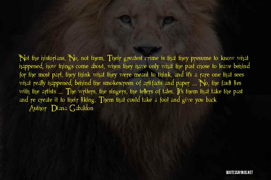 Give Back To The Earth Quotes By Diana Gabaldon