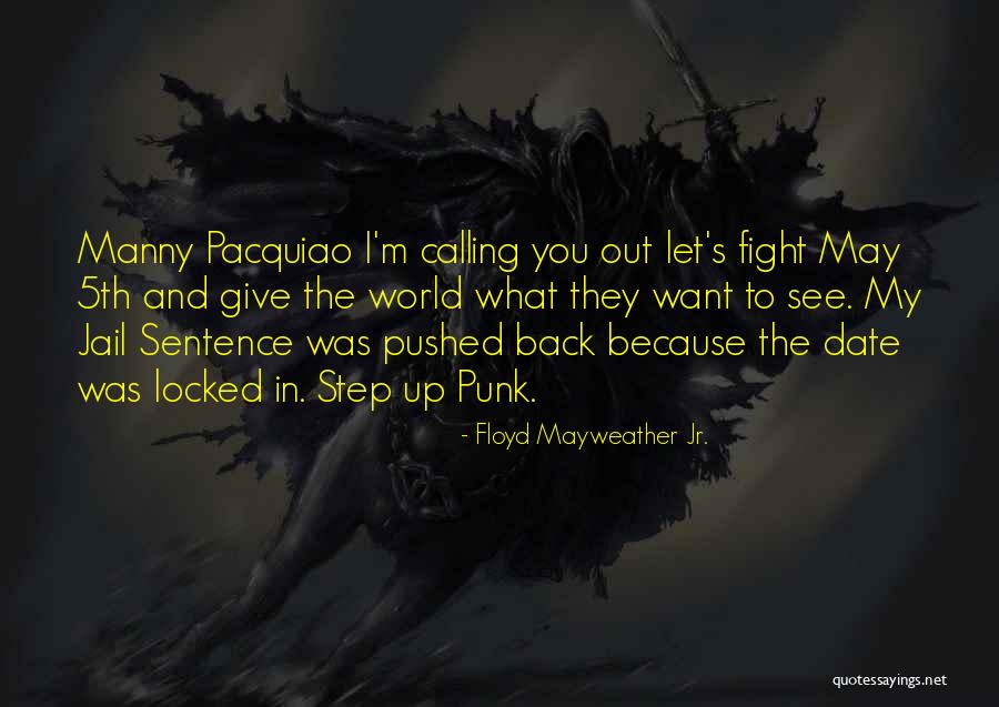 Give Back To The World Quotes By Floyd Mayweather Jr.