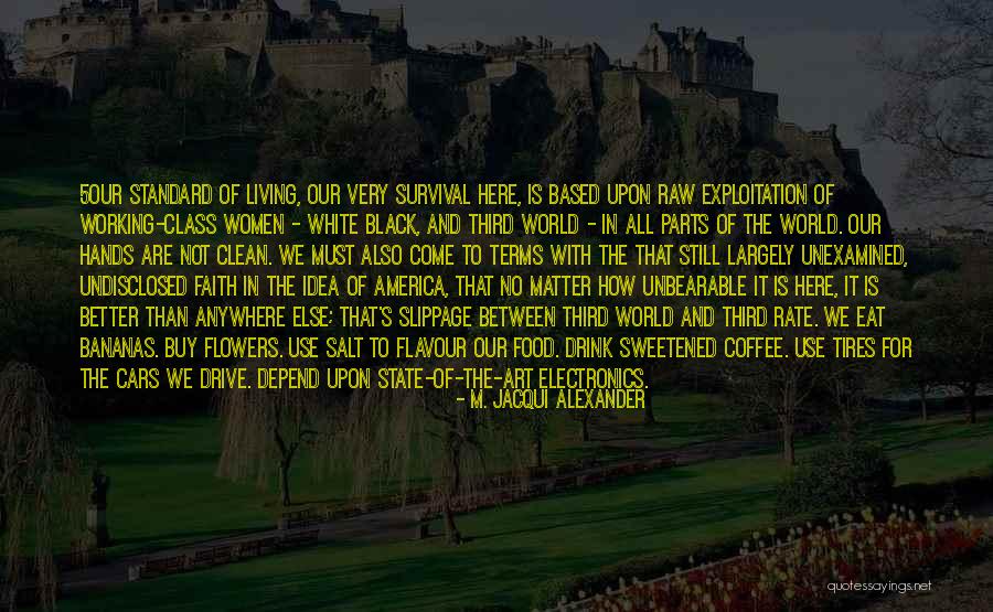 Give Back To The World Quotes By M. Jacqui Alexander