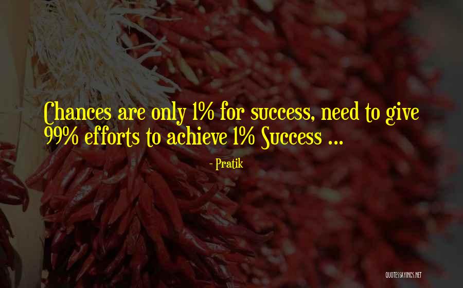 Give Chances Quotes By Pratik Give Chances Quotes By Pratik