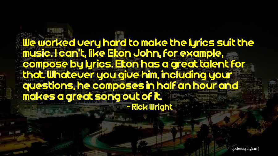 Give Example Of Quotes By Rick Wright Give Example Of Quotes By Rick Wright
