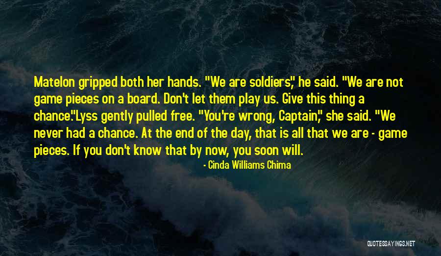 Give Her A Chance Quotes By Cinda Williams Chima Give Her A Chance Quotes By Cinda Williams Chima