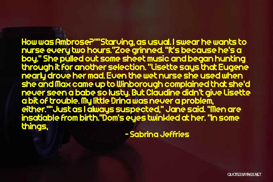 Give Her A Chance Quotes By Sabrina Jeffries Give Her A Chance Quotes By Sabrina Jeffries