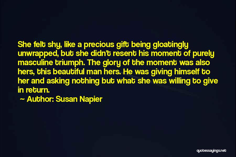 Give In Return Quotes By Susan Napier