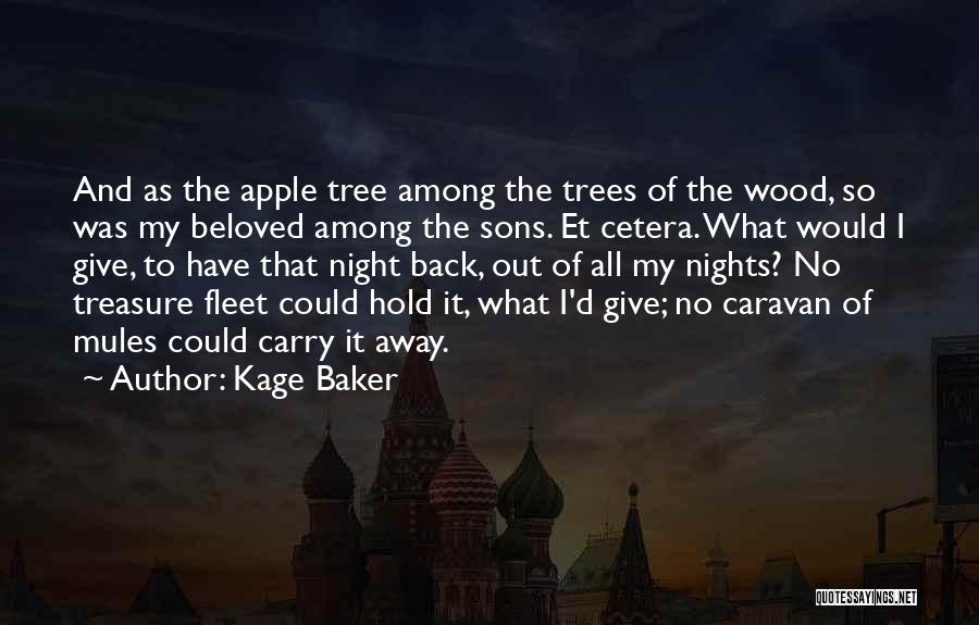 Give It All Away Quotes By Kage Baker