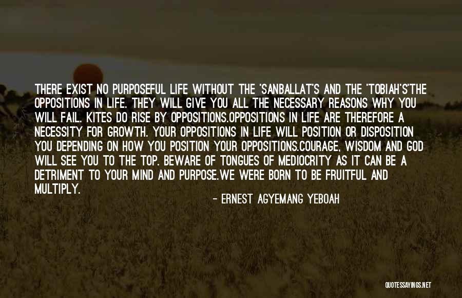 Give It All To God Quotes By Ernest Agyemang Yeboah