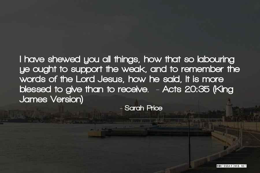 Give It All To Jesus Quotes By Sarah Price