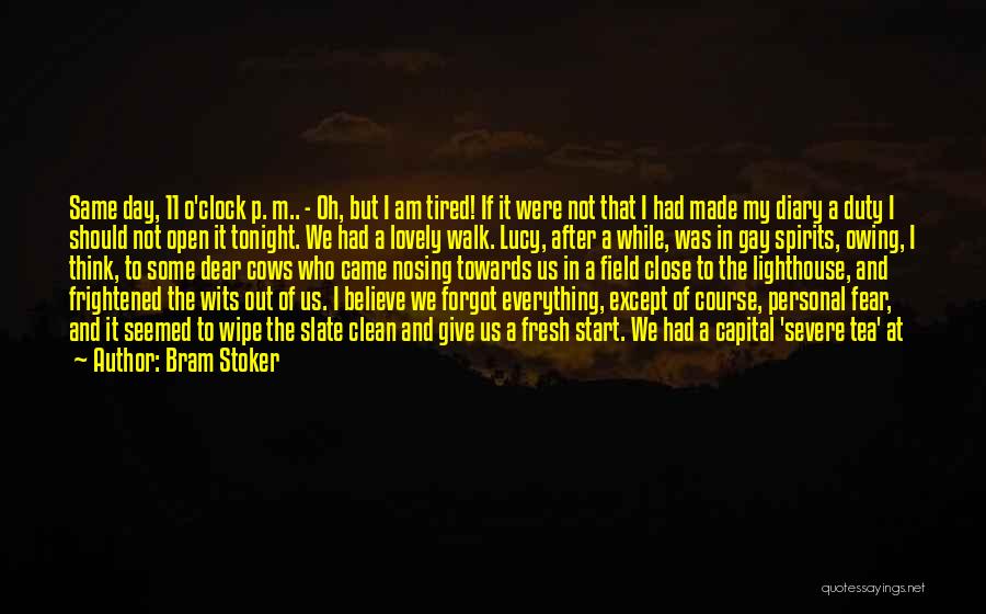Give It All We Got Tonight Quotes By Bram Stoker
