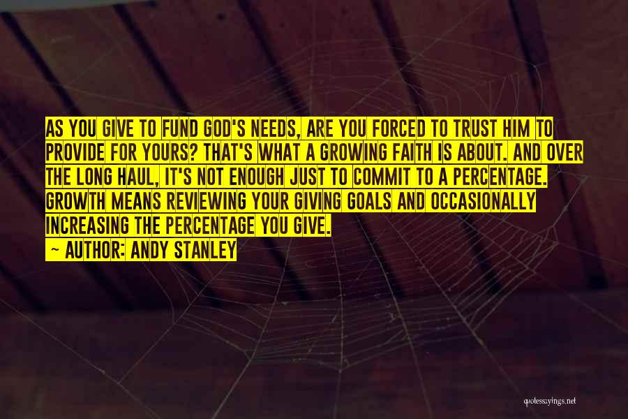 Give It Over To God Quotes By Andy Stanley