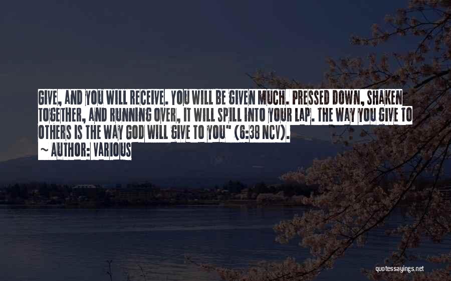 Give It Over To God Quotes By Various