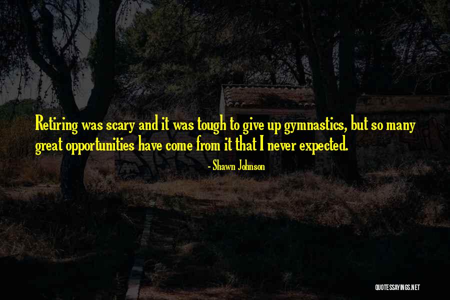 Give It Up Quotes By Shawn Johnson Give It Up Quotes By Shawn Johnson