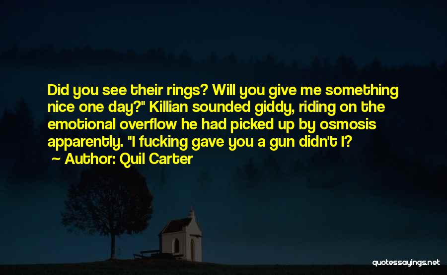 Give Me A Gun Quotes By Quil Carter