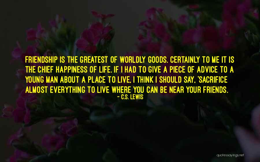 Give Me Friendship Quotes By C.S. Lewis Give Me Friendship Quotes By C.S. Lewis