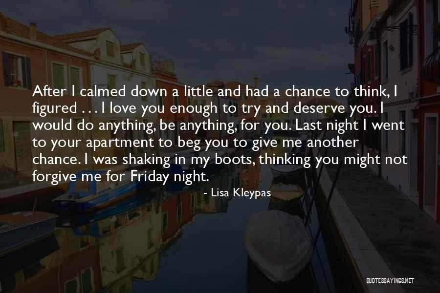 Give My Love A Chance Quotes By Lisa Kleypas