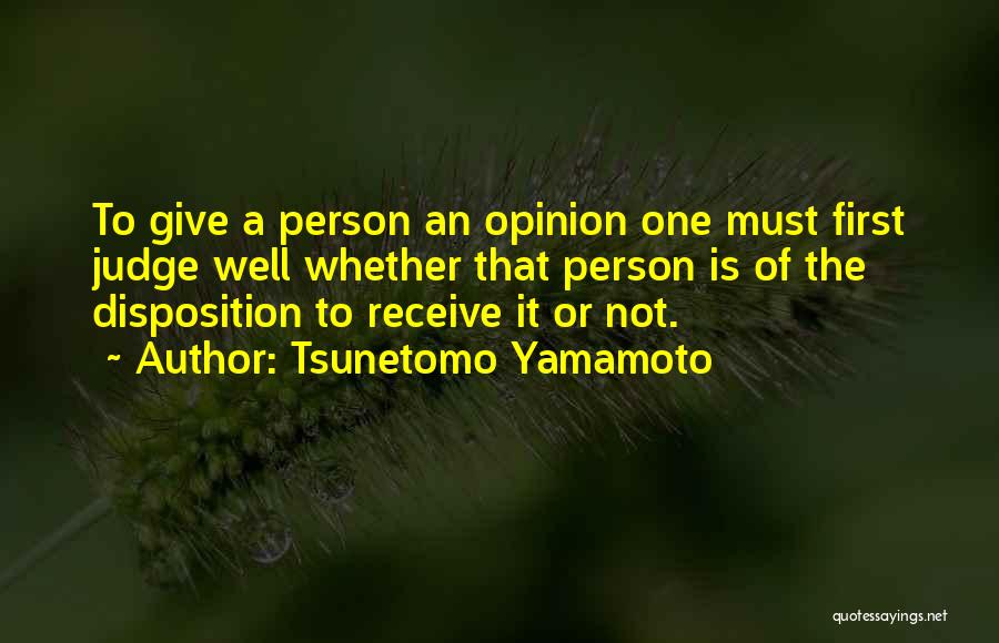 Give Not Receive Quotes By Tsunetomo Yamamoto