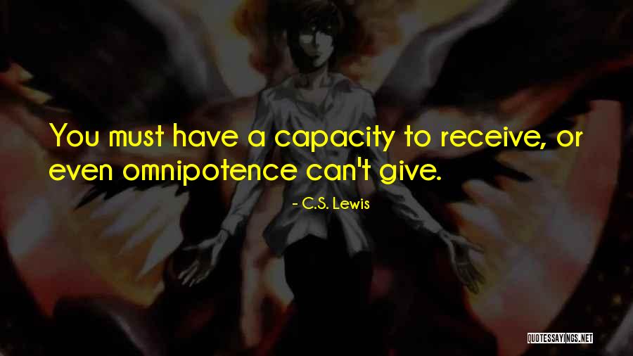 Give Or Receive Quotes By C.S. Lewis