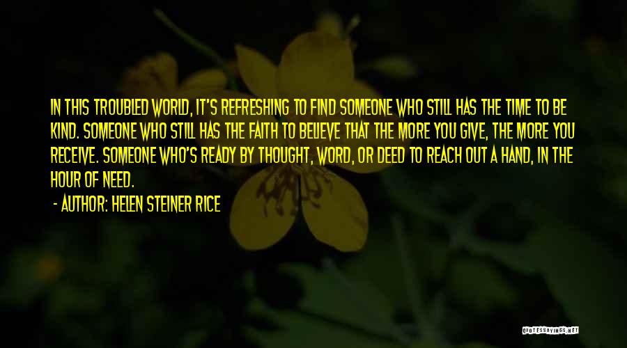 Give Or Receive Quotes By Helen Steiner Rice