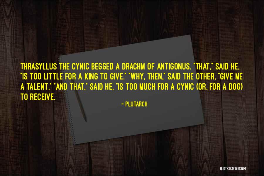 Give Or Receive Quotes By Plutarch