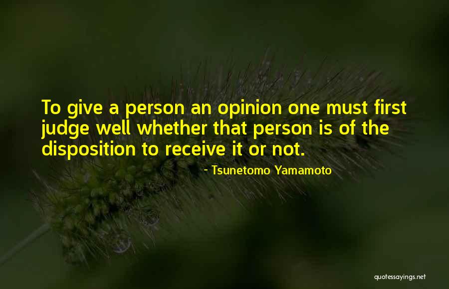 Give Or Receive Quotes By Tsunetomo Yamamoto