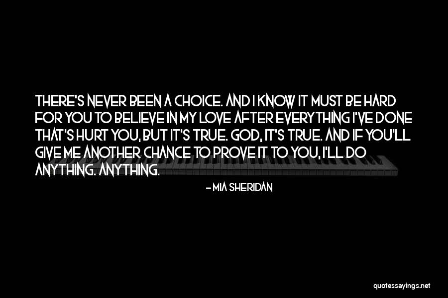Give Our Love A Chance Quotes By Mia Sheridan Give Our Love A Chance Quotes By Mia Sheridan