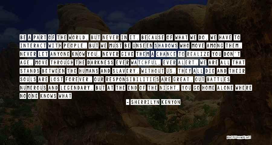 Give Our Love A Chance Quotes By Sherrilyn Kenyon Give Our Love A Chance Quotes By Sherrilyn Kenyon