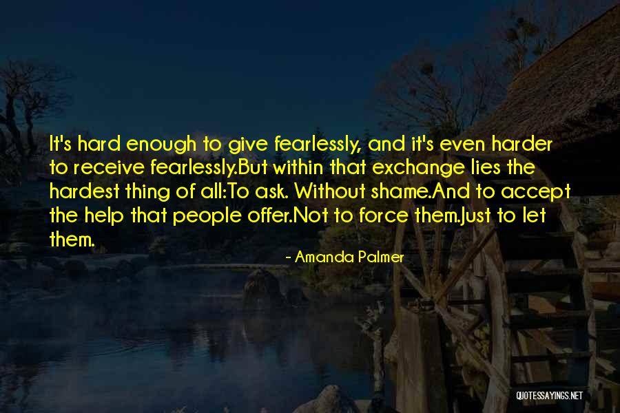 Give Receive Quotes By Amanda Palmer