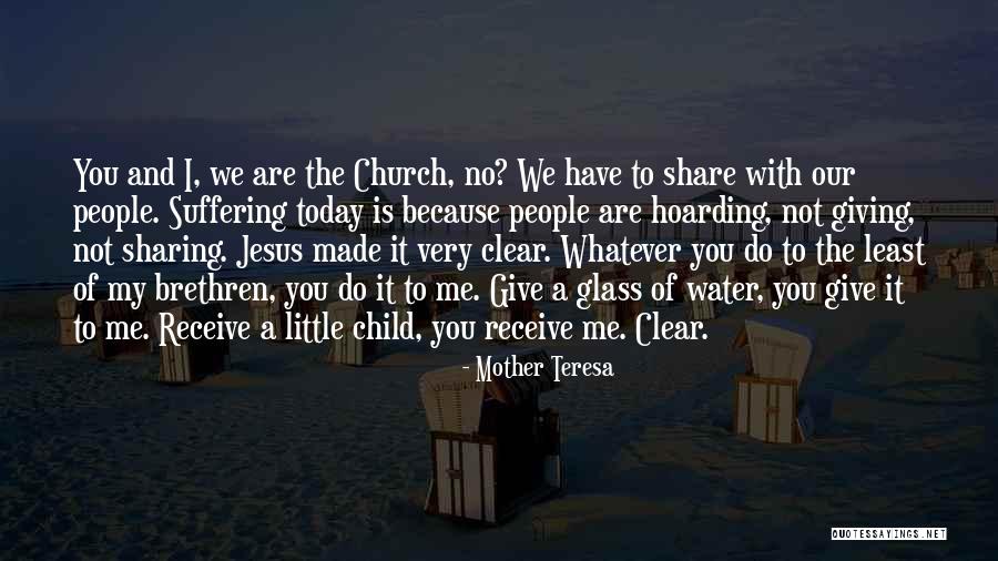 Give Receive Quotes By Mother Teresa