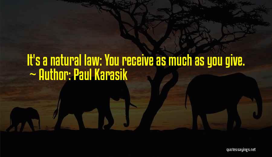 Give Receive Quotes By Paul Karasik