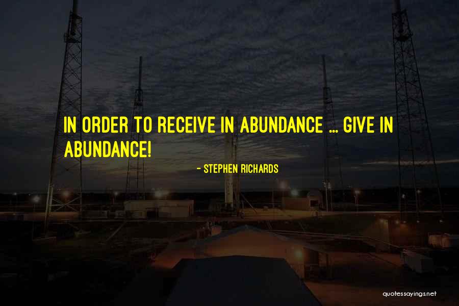 Give Receive Quotes By Stephen Richards